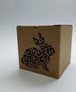 Samosklopiva kutija 12x12x12cm Uskršnji zeka