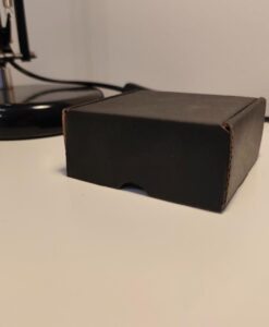 Samosklopiva kutija 80mmx75mmx35mm CRNA